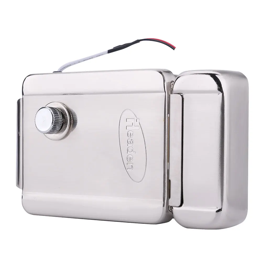 Home Stainless Steel Electronic Door Lock For Video Doorphone Intercom 12V Power Supply Free Shipping
Home Stainless Steel Electronic Door Lock For Video Doorphone Intercom 12V Power Supply Free Shipping