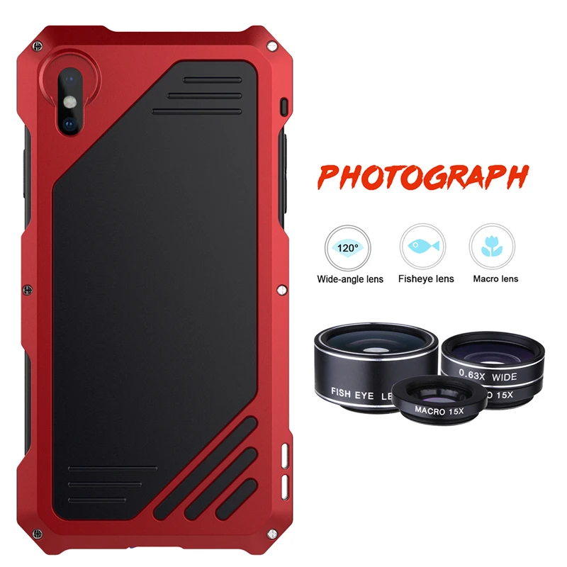 Чехол для iPhone XR с широким объективом фотокамеры рыбий глаз чехол телефона XS Max