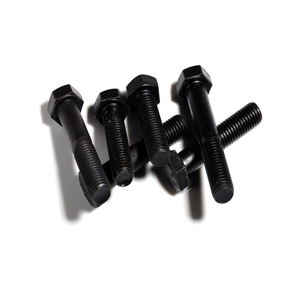 

Hex bolt black Carbon Steel hex screw M6*8mm/10mm/16mm/20mm/25mm/30mm/35mm/40mm/45mm/50mm/55mm/60mm/65mm/70mm/80mm Bolts