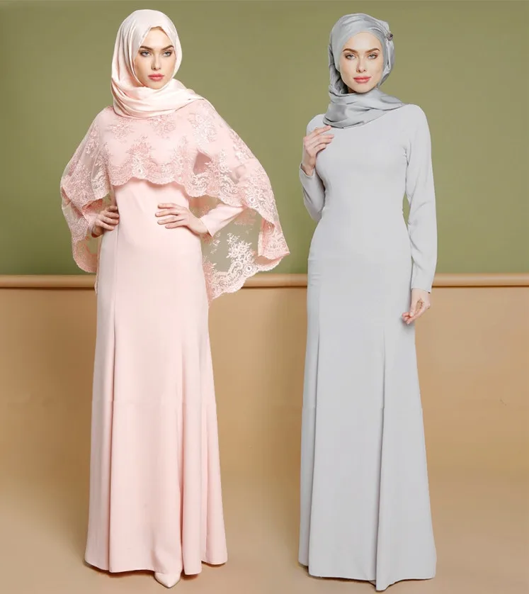 Kaftan Abaya Elegant Dress Women Ladies Long Lace Robe Ramadan Muslim Fashion Dresses Turkey Islamic Dubai Saudi Arab Clothing
Kaftan Abaya Elegant Dress Women Ladies Long Lace Robe Ramadan Muslim Fashion Dresses Turkey Islamic Dubai Saudi Arab Clothing