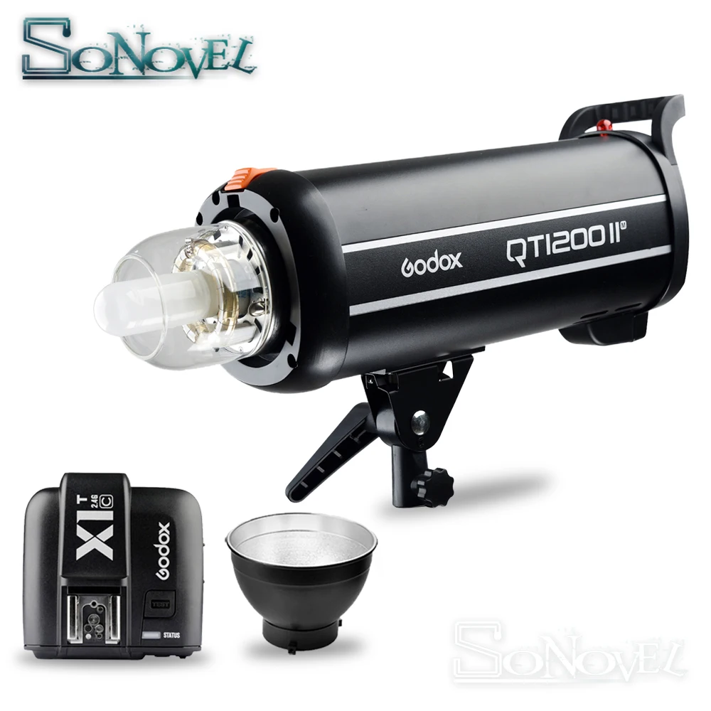 Godox QT1200II QT1200IIM 1200WS GN102 1/8000s High Speed Sync Built in 2.4G Wirless X System with Bulb Flash Strobe Light Lamp
Godox QT1200II QT1200IIM 1200WS GN102 1/8000s High Speed Sync Built in 2.4G Wirless X System with Bulb Flash Strobe Light Lamp