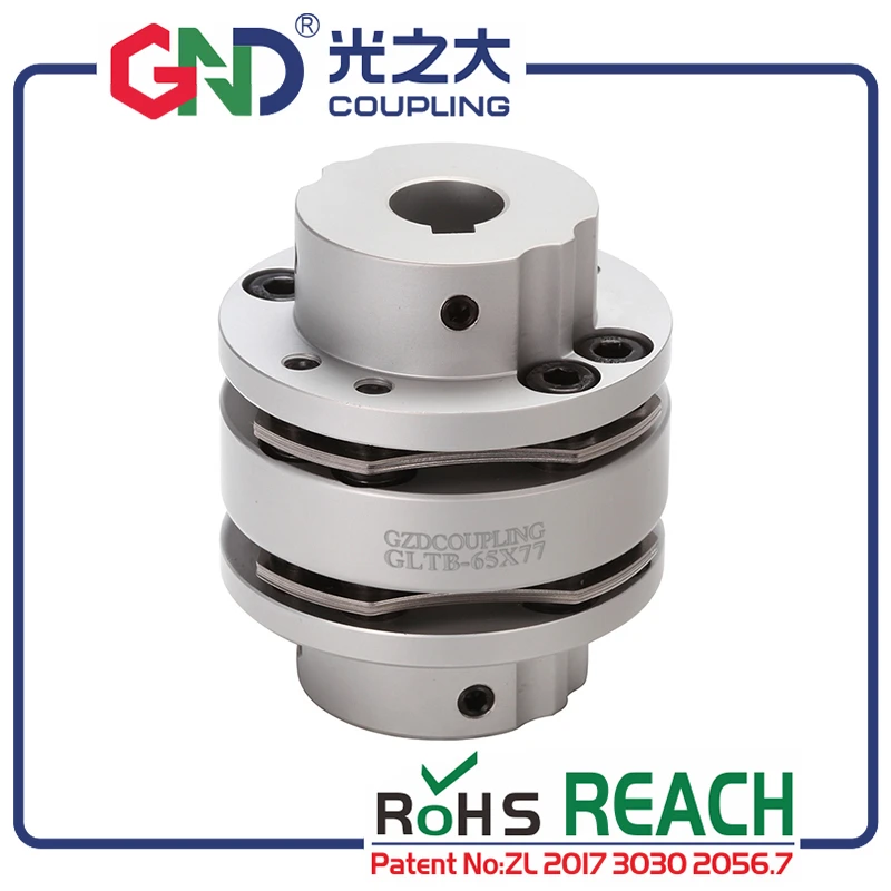 GND aluminum alloy stepped double diaphragms clutch 5mm clamping series shaft coupling D26 L30
GND aluminum alloy stepped double diaphragms clutch 5mm clamping series shaft coupling D26 L30