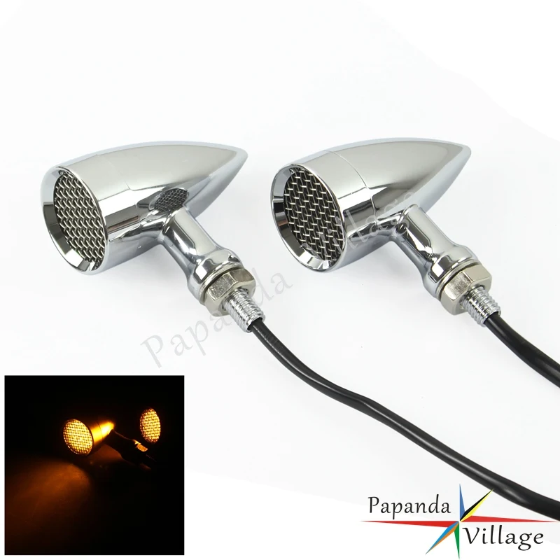 Chrome Motorbike LED Mesh Grill Cover Turn Signal Indicator Blinker Flasher Lamp For Harley Dyna Sportester Chopper Bobber
Chrome Motorbike LED Mesh Grill Cover Turn Signal Indicator Blinker Flasher Lamp For Harley Dyna Sportester Chopper Bobber