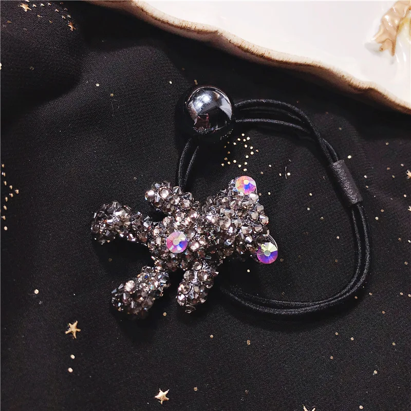 Fashion Simple Girls Rhinestone hair accessories Sweet little bear headband rubber band elastic hair bands 2020 1pcs
Fashion Simple Girls Rhinestone hair accessories Sweet little bear headband rubber band elastic hair bands 2020 1pcs