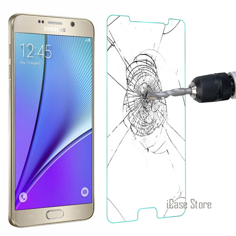 С уровнем твердости 9 H закаленное Стекло полное покрытие Экран протектор для samsung