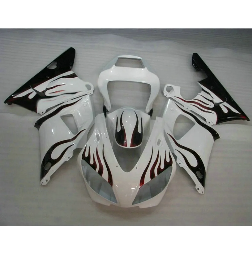 Custom Motorcycle injection mold ABS plastic fairings kit for YAMAHA 1998 1999 YZF R1 98 99 red flame in white fairing set
Custom Motorcycle injection mold ABS plastic fairings kit for YAMAHA 1998 1999 YZF R1 98 99 red flame in white fairing set