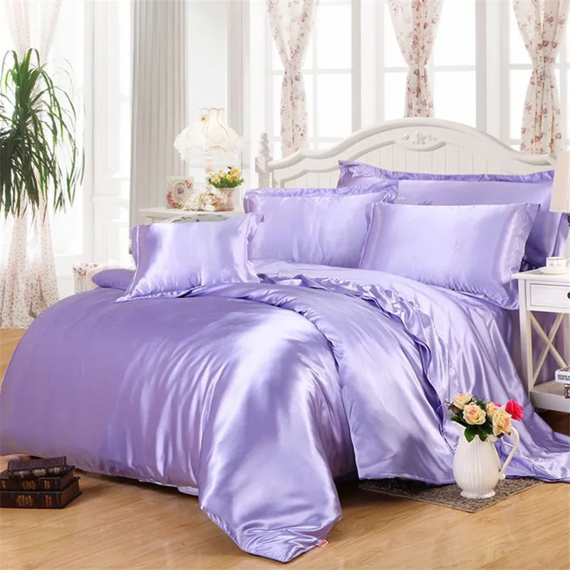 Summer Cool Imitated Silk Bedding set home textile AB side bed linen set soild bedclothes soft silky bedding twin Queen&King
Summer Cool Imitated Silk Bedding set home textile AB side bed linen set soild bedclothes soft silky bedding twin Queen&King
