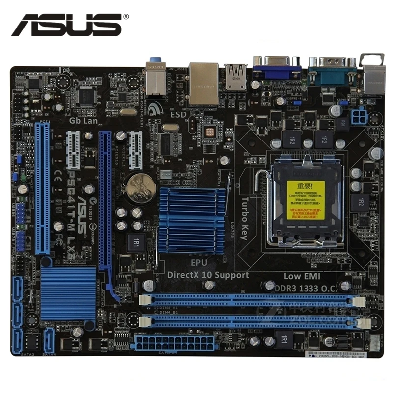 ASUS P5G41T-M LX3 материнская плата LGA 775 DDR3 8 ГБ для Intel G41 P5G41T-M LX3 Plus материнская плата P5G41T SATA II PCI-E X16 б/у
ASUS P5G41T-M LX3 материнская плата LGA 775 DDR3 8 ГБ для Intel G41 P5G41T-M LX3 Plus материнская плата P5G41T SATA II PCI-E X16 б/у