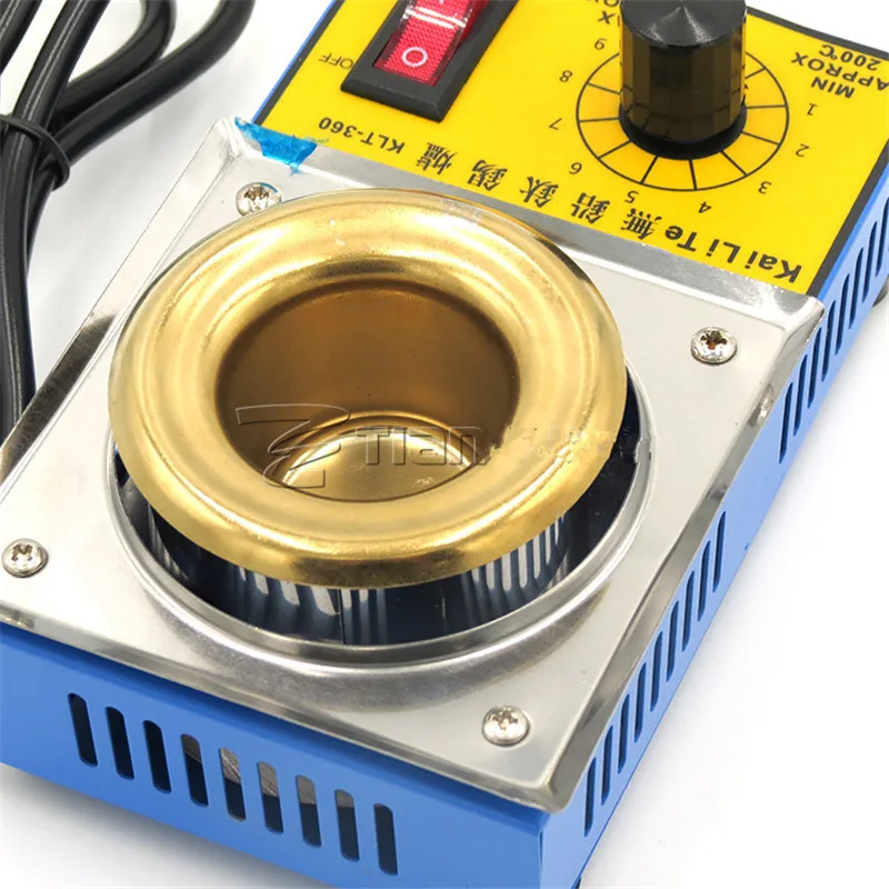 220V Adjust Temperature Lead-free, Molten Tin Stove 38MM Small 100W Stainless Steel Titanium Plating Soldering Machine For Flux
220V Adjust Temperature Lead-free, Molten Tin Stove 38MM Small 100W Stainless Steel Titanium Plating Soldering Machine For Flux