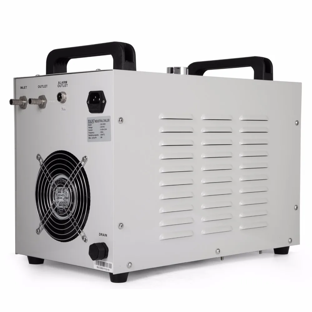 9L Cooling Tank Capacity CE RoHS Certificate 220V Thermolysis Industrial Water Cooler Chiller |