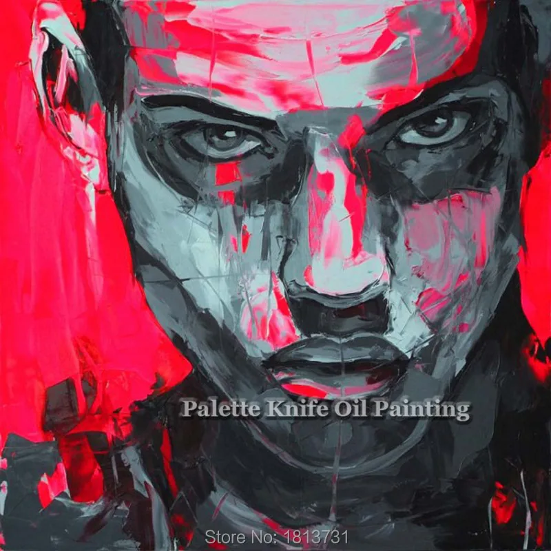 Hand painted Francoise Nielly Palette knife portrait Face Oil painting Character figure canva wall Art picture for living room33
Hand painted Francoise Nielly Palette knife portrait Face Oil painting Character figure canva wall Art picture for living room33