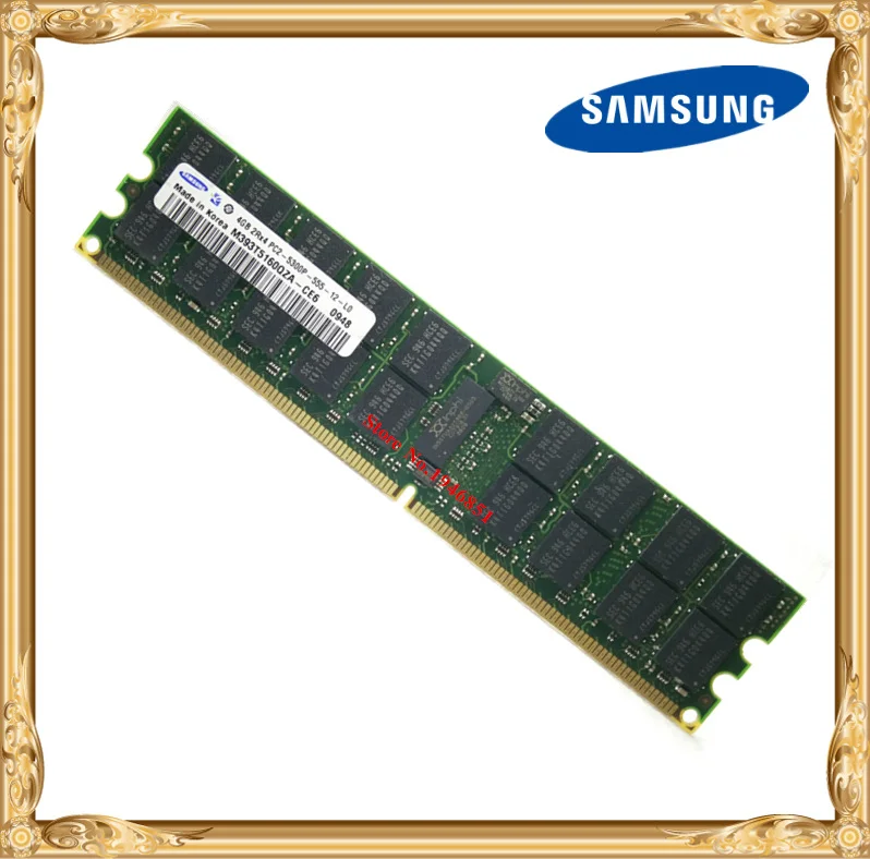 Серверная память Samsung, оригинальная 4 ГБ DDR2 2Rx4 REG ECC ОЗУ 667 МГц PC2-5300P 667 4G
Серверная память Samsung, оригинальная 4 ГБ DDR2 2Rx4 REG ECC ОЗУ 667 МГц PC2-5300P 667 4G