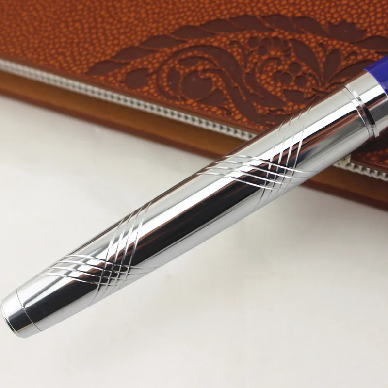 High-end Rollerball Pen Set Best Gift Stationery Silver Clip Black Business Office Signature Pens with 2 Refills
High-end Rollerball Pen Set Best Gift Stationery Silver Clip Black Business Office Signature Pens with 2 Refills