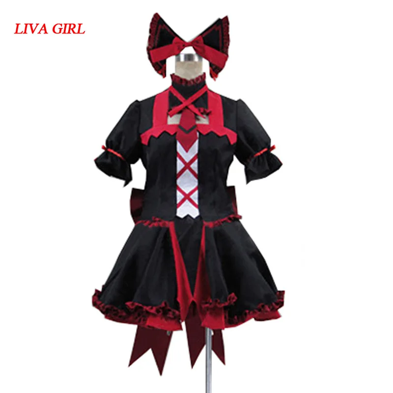 Ворота Jieitai Kanochi nite Kaku Tatakaeri Rory Mercury Косплей Костюм Готическая Лолита платье вечерние костюмы
Ворота Jieitai Kanochi nite Kaku Tatakaeri Rory Mercury Косплей Костюм Готическая Лолита платье вечерние костюмы
