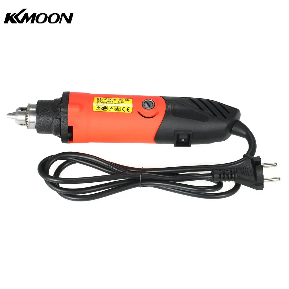 KKmoon 240W Grinder AC220V Multi-functional Electric Grinder Drill 6-Speed Variable Speed Polishing Machine Rotary Power Tools
KKmoon 240W Grinder AC220V Multi-functional Electric Grinder Drill 6-Speed Variable Speed Polishing Machine Rotary Power Tools