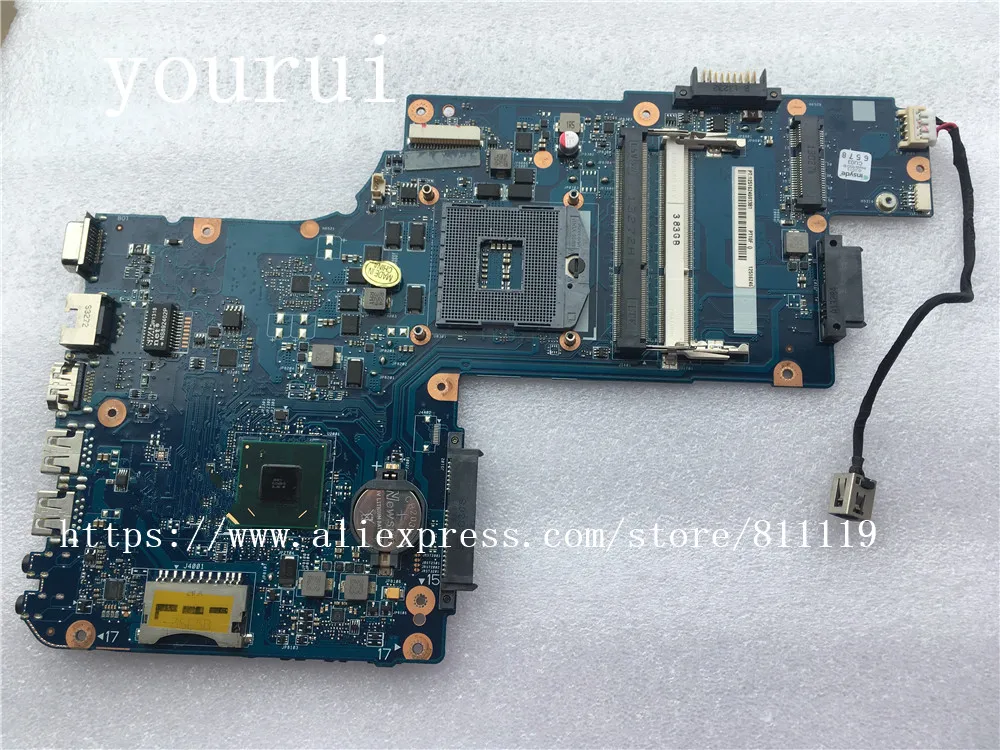 

Yourui для Toshiba Satellite C50 C50-A-17Q C50-A ноутбук для материнская плата H000061930 DDR3 полностью протестированы хорошо