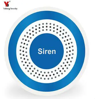 Yobang Security Wireless Blue Siren for Security System YB103/YB104 Alarm Panel, Wireless Alarm Siren Strobe Siren
Yobang Security Wireless Blue Siren for Security System YB103/YB104 Alarm Panel, Wireless Alarm Siren Strobe Siren