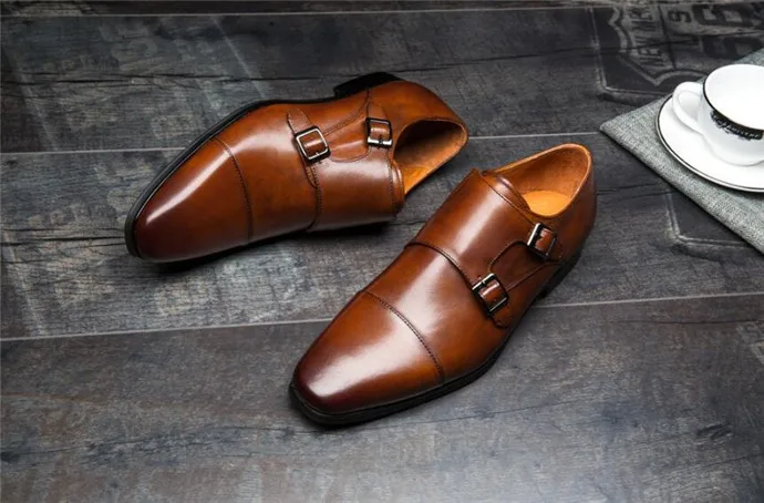 Men Oxford Leather Shoes Pointed Toe Slip-on Men Dress Shoes Buckle Strap Low Heel Male Wedding Shoes
Men Oxford Leather Shoes Pointed Toe Slip-on Men Dress Shoes Buckle Strap Low Heel Male Wedding Shoes