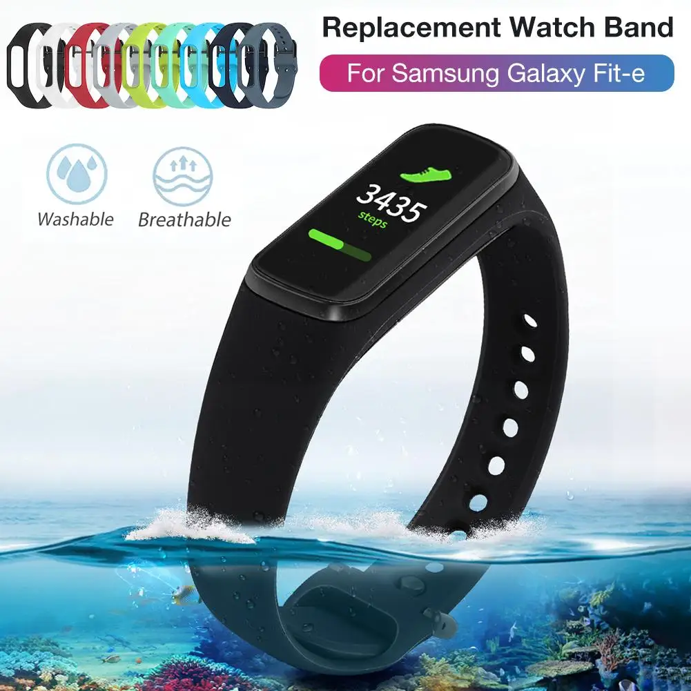 Силиконовый сменный спортивный ремешок на запястье для часов Samsung Galaxy Fit-e R375, однотонный
Силиконовый сменный спортивный ремешок на запястье для часов Samsung Galaxy Fit-e R375, однотонный
