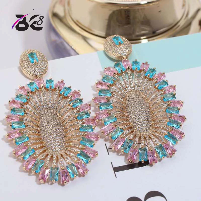 Be 8 New Fashion Baguette Cubic Zircon Wedding Drop Earrings for Women Fashion Jewelry Brincos Party Gifts Mujer Moda E746
Be 8 New Fashion Baguette Cubic Zircon Wedding Drop Earrings for Women Fashion Jewelry Brincos Party Gifts Mujer Moda E746