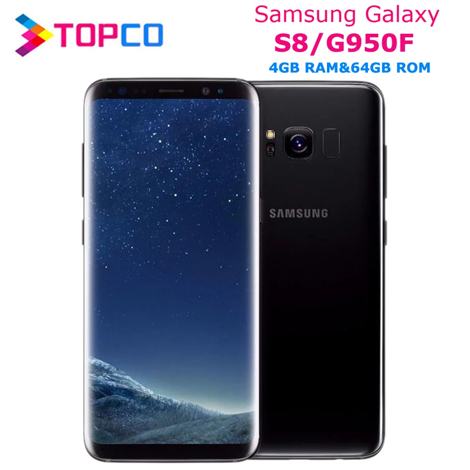 Мобильный телефон Samsung Galaxy S8 G950F глобальная версия LTE GSM восьмиядерный экран 5 8