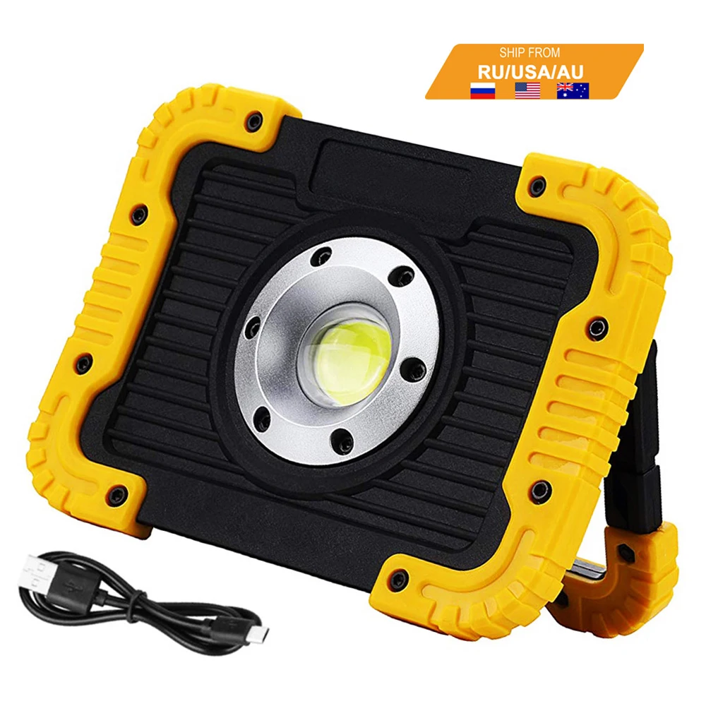 

ZK20 Search Light Rechargeable LED Work Outdoor Power Bank Workshop Camping Portable Working light Built-In Battery