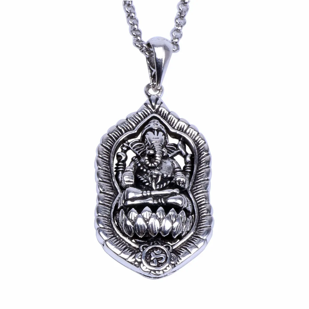 Ganesha Buddha Elephant Pendants Necklace New Fashion Thai Buddhist Spiritual Tibetan Mens Womens Necklace Jewelry Gift
Ganesha Buddha Elephant Pendants Necklace New Fashion Thai Buddhist Spiritual Tibetan Mens Womens Necklace Jewelry Gift