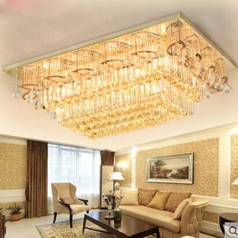 Rectangular living room lamp led ceiling lamp luxury crystal headlight creative atmospheric lobby restaurant bedroom lamps led
Rectangular living room lamp led ceiling lamp luxury crystal headlight creative atmospheric lobby restaurant bedroom lamps led