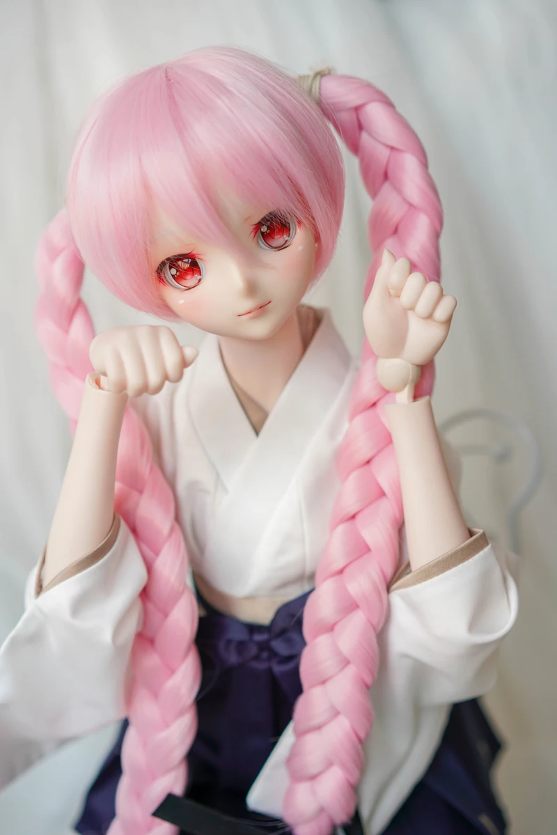 Двойной конский хвост парик для BJD/DD/MDD/SD куклы 1/3 Bjd двойной куклы|Куклы| |