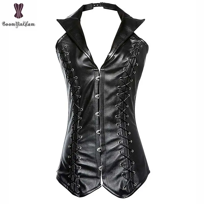 Top Quality Corset Steampunk Korset Steel Boned Waist Slimming Gorset Gothic Plus Size Faux Leather Korsett For Women Black Red
Top Quality Corset Steampunk Korset Steel Boned Waist Slimming Gorset Gothic Plus Size Faux Leather Korsett For Women Black Red