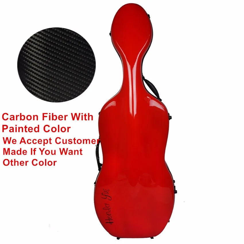 New Light Quality Carbon Fiber 4/4 Size Cello Case Full Size Case Hard Case Bow Holders 3.7 Kg Parts Customer Made Accepted
New Light Quality Carbon Fiber 4/4 Size Cello Case Full Size Case Hard Case Bow Holders 3.7 Kg Parts Customer Made Accepted