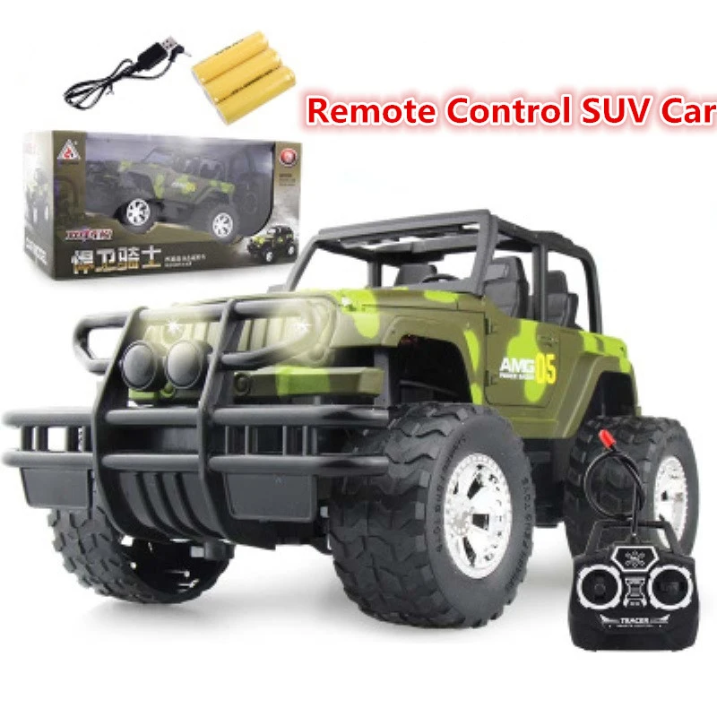 2.4G 4CH Remote Control SUV Car off load climbing crawler RC Racing Car toy Model RTR with led flash light kid best gift toy
2.4G 4CH Remote Control SUV Car off load climbing crawler RC Racing Car toy Model RTR with led flash light kid best gift toy