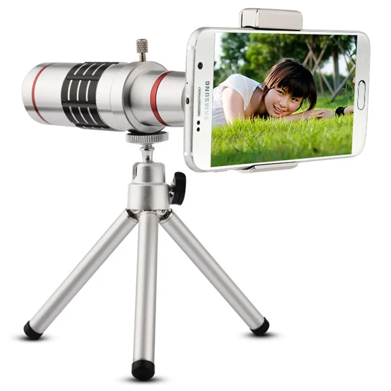 18X Optical Zoom Telescope Lens for iPhone 7 6 6s 8 Plus Lens for Xiaomi Mi8 Redmi 6 Pro Tripod Camera Lens for Huawei P20 Pro
18X Optical Zoom Telescope Lens for iPhone 7 6 6s 8 Plus Lens for Xiaomi Mi8 Redmi 6 Pro Tripod Camera Lens for Huawei P20 Pro