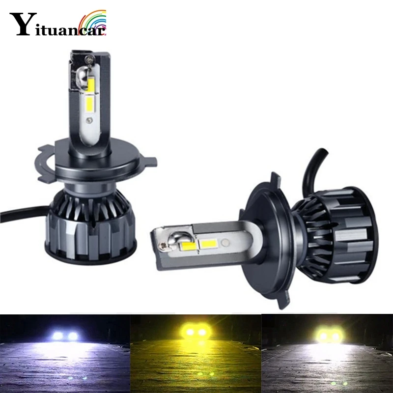 Yituancar 2X LED Car Headlight Styling Source 60W 3000K 4300K 6000K Change IP65 H1 H7 H11 9005 9006 H4 Front Fog Light With Fan
Yituancar 2X LED Car Headlight Styling Source 60W 3000K 4300K 6000K Change IP65 H1 H7 H11 9005 9006 H4 Front Fog Light With Fan