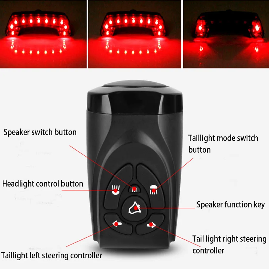 BASECAMP USB Rechargeable Taillight Bike Light Cycling LED Wireless Bicycle Alarm Bell Anti-theft Remote Control bike Accessorie
BASECAMP USB Rechargeable Taillight Bike Light Cycling LED Wireless Bicycle Alarm Bell Anti-theft Remote Control bike Accessorie