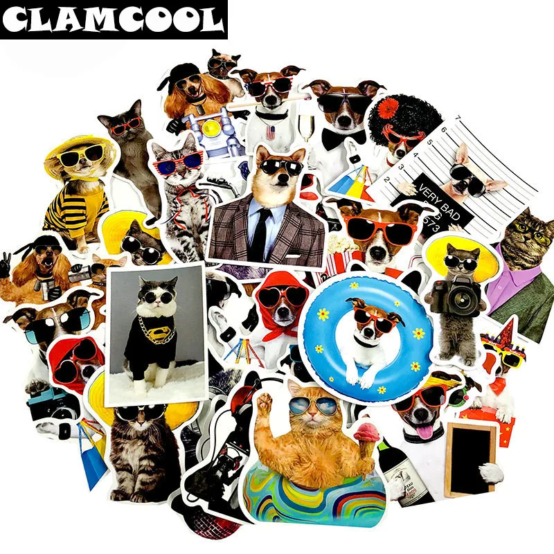 38 Pcs/Set Funny Animal Graffiti Sticker Cat And Dog For Car Laptop Luggage Skateboard Motorcycle Snowboard Phone Toy Stickers
38 Pcs/Set Funny Animal Graffiti Sticker Cat And Dog For Car Laptop Luggage Skateboard Motorcycle Snowboard Phone Toy Stickers