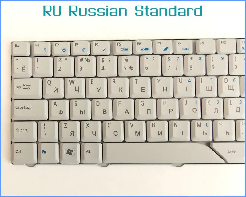 Laptop Keyboard for Acer Aspire 5520 5520G 5920 5920G 5920Z 5920ZG AS5920-6582 AS5920-6661 Russian RU Version Gray
Laptop Keyboard for Acer Aspire 5520 5520G 5920 5920G 5920Z 5920ZG AS5920-6582 AS5920-6661 Russian RU Version Gray