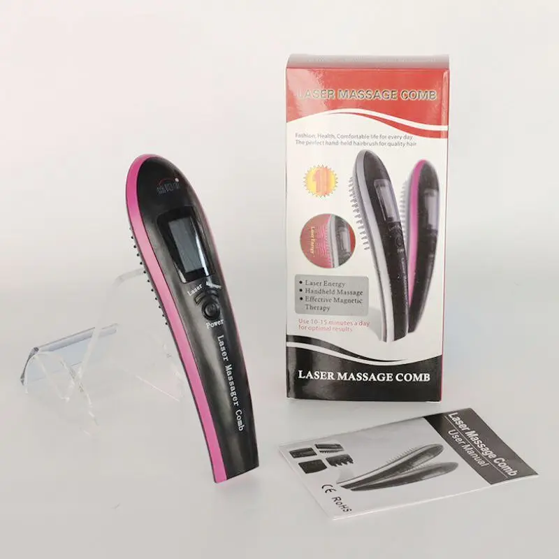 Power Grow Laser Cure Hairs Loss Therapy Comb Kit Treatment Laser Hair Comb Vibrating Massager Comb Brush Regrowth
Power Grow Laser Cure Hairs Loss Therapy Comb Kit Treatment Laser Hair Comb Vibrating Massager Comb Brush Regrowth
