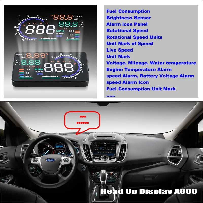 Автомобильный проекционный дисплей HUD для Ford Escape/Maverick/Mariner 2001-2006 автомобильные аксессуары экран для безопасного вождения Plug And Play
Автомобильный проекционный дисплей HUD для Ford Escape/Maverick/Mariner 2001-2006 автомобильные аксессуары экран для безопасного вождения Plug And Play