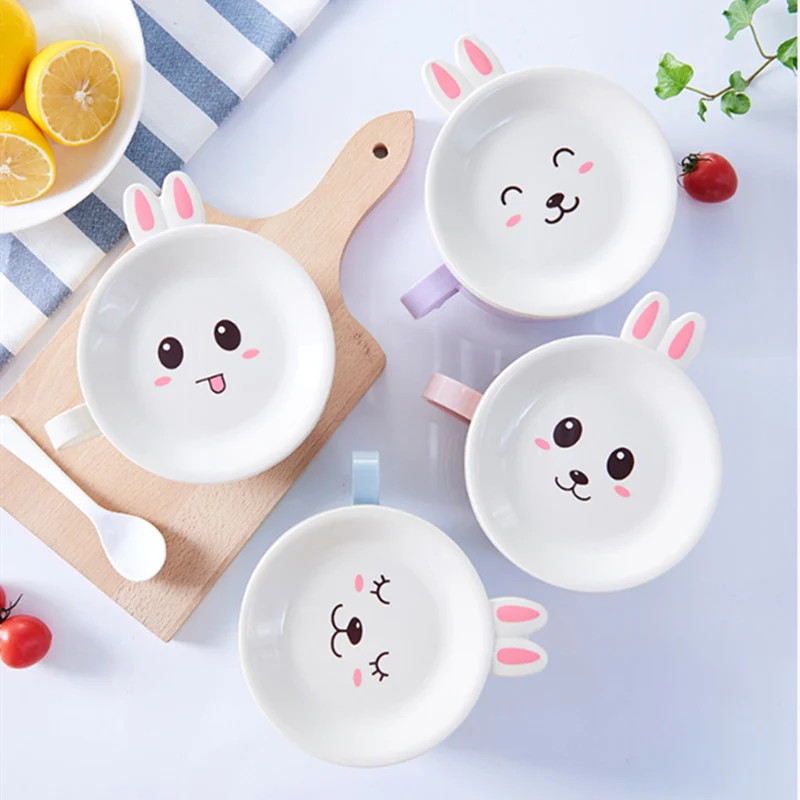 Baby Dishes Cute Cartoon Rabbit Stainless Steel Children's Bowl Infant Kids Infant Dinnerware With Spoon Food Container MBG0392
Baby Dishes Cute Cartoon Rabbit Stainless Steel Children's Bowl Infant Kids Infant Dinnerware With Spoon Food Container MBG0392