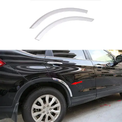 2 шт. Подходит для Honda CRV CR-V 12-16 хромированная задняя боковая молдинги накладка
2 шт. Подходит для Honda CRV CR-V 12-16 хромированная задняя боковая молдинги накладка