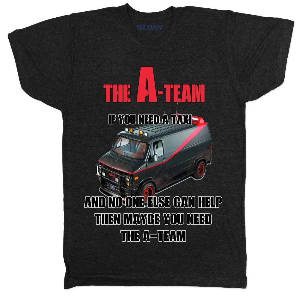Забавная футболка The A Team Van Mr в стиле 80-х, ретро-фильмы, такси, сервис Nerd, брендовая футболка 2019, Мужская футболка с коротким рукавом
Забавная футболка The A Team Van Mr в стиле 80-х, ретро-фильмы, такси, сервис Nerd, брендовая футболка 2019, Мужская футболка с коротким рукавом
