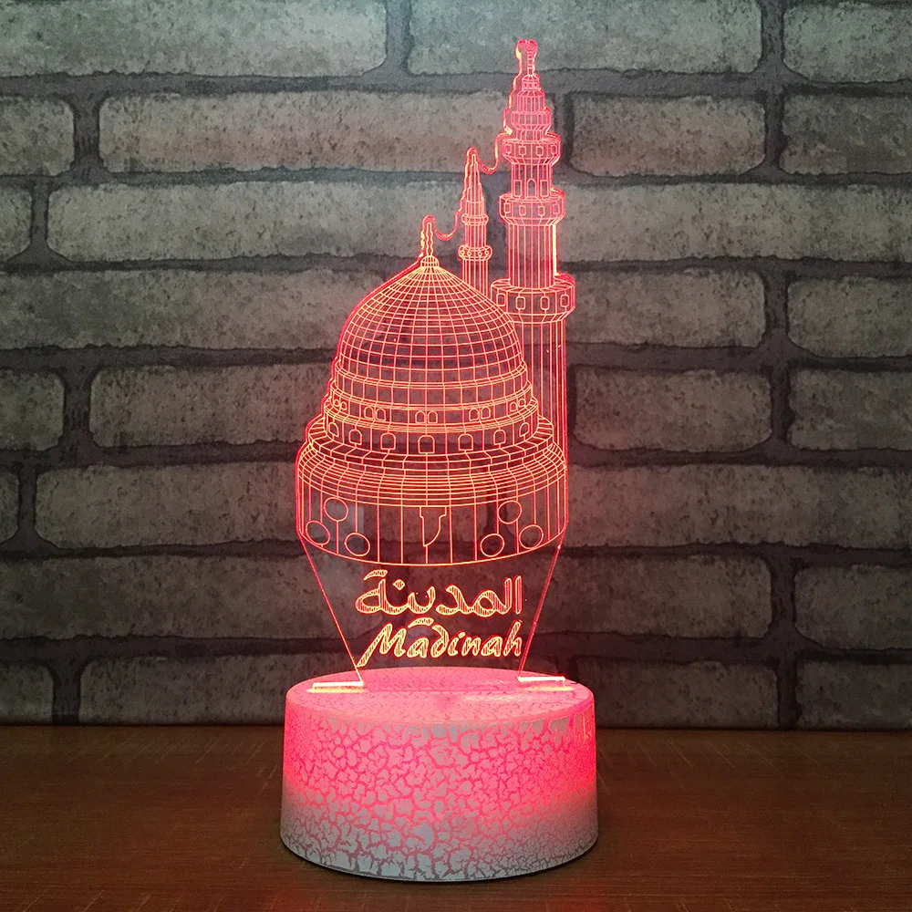 7 Color Changing Usb Gift Led 3D Vision Building Night Lights Creative Castle Modelling Touch Button Desk Table Lamp Decoration
7 Color Changing Usb Gift Led 3D Vision Building Night Lights Creative Castle Modelling Touch Button Desk Table Lamp Decoration