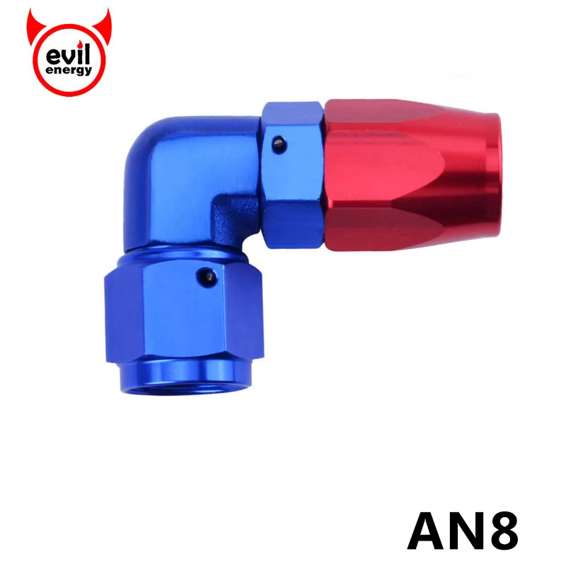 evil energy AN8 90 Degree Aluminum Fitting Enforced Hose End Oil Fuel Line Adapter Oil Cooler Hose Fitting Fitting Hose End
evil energy AN8 90 Degree Aluminum Fitting Enforced Hose End Oil Fuel Line Adapter Oil Cooler Hose Fitting Fitting Hose End