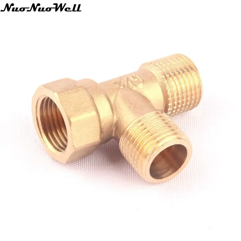 100% Brass 1/2'' Male & Female Thread 3 Ways Equal Cross Metal Connectors Garden Irrigation Water Hose Gun Accessories
100% Brass 1/2'' Male & Female Thread 3 Ways Equal Cross Metal Connectors Garden Irrigation Water Hose Gun Accessories