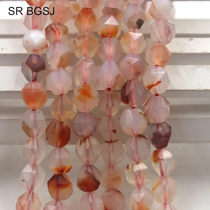 Free Shipping 8mm Faceted Round Polygonal Red Leaf Agat Onyx Natural Stone Jewelry Accessories Wholesale Beads Strand 15"
Free Shipping 8mm Faceted Round Polygonal Red Leaf Agat Onyx Natural Stone Jewelry Accessories Wholesale Beads Strand 15"