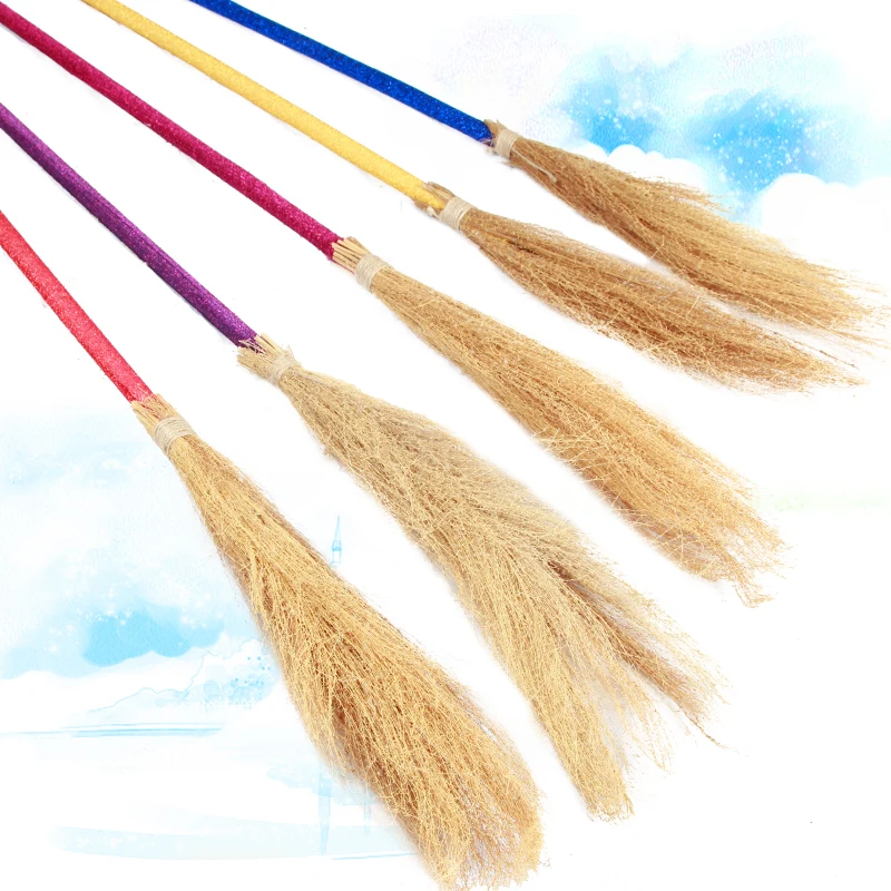 Harry magic broom dance parties performances magician props Halloween witches broom broomstick dress length about 100CM
Harry magic broom dance parties performances magician props Halloween witches broom broomstick dress length about 100CM