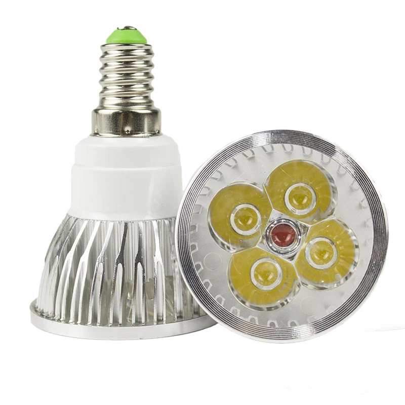 CREE E14 GU10 Светодиодная лампа 220 В 110 9 Вт 12 15 лампа-прожектор Теплый Холодный