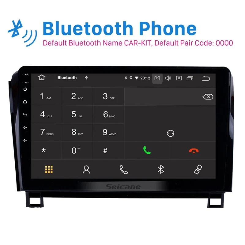 Seicane Android 10.0 IPS 10.1 inch 8-CORE RAM 4GB For 2006-2014 Toyota Sequoia Car GPS Navigation Radio Stereo Head Unit Player |