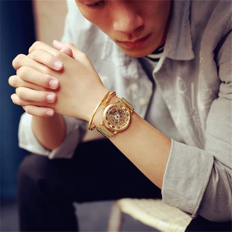 New product luxury Stainless steel men Business gold watches Sports men's Watches Reloj hombre Quartz Watch Casual for Men
New product luxury Stainless steel men Business gold watches Sports men's Watches Reloj hombre Quartz Watch Casual for Men